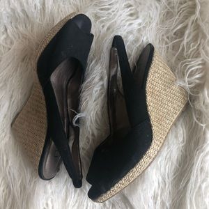 Mode Spana Slingback Wedge Heel Sandals
